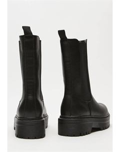 Ботильоны на платформе, schwarz Bata