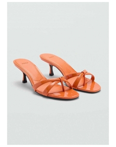 Тапочки Plane, оранжевый Mango