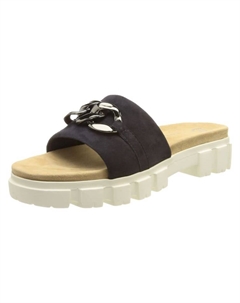 Мюли blau, синий Bugatti