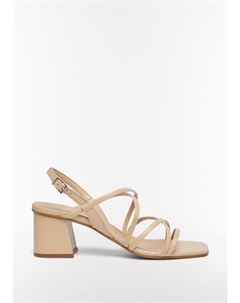 Классические босоножки Sandalen, бежевый Comma,