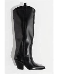 Ковбойские сапоги до колена, черный H&m