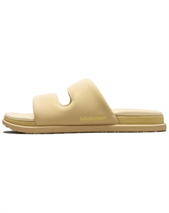 Шлепанцы Restfeel Slide женские золотисто-коричневые Lululemon