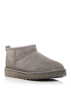 Угги женские Classic Ultra Mini Shearling, серый Ugg