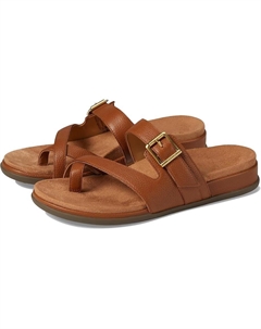 Сандалии Carmela Thongs, цвет Tan Brown Leather Vionic