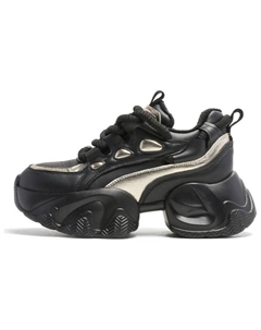 Кроссовки женские толстые низкие, цвет Luxury Gold 15 mins