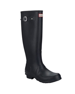 Сапоги резиновые женские, темно-синий Hunter