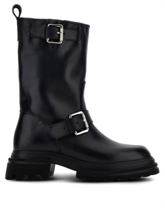 Байкерские ботинки, черный Hogan