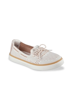 Топсайдеры Coastal Drive Boat Shoe, серо-коричневый Skechers