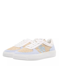 Кроссовки sw courtside с логотипом sky песочный, синий Stuart weitzman