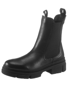 Ботинки Chelsea с эластичными вставками с обеих сторон, черный Tamaris