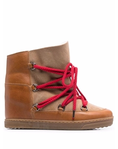 Ботинки Nowles со шнуровкой, коричневый Isabel marant