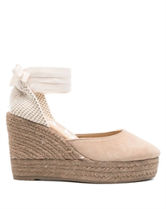 Manebi замшевые эспадрильи, нейтральный цвет