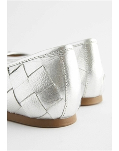 Балетки Forever Comfort, серебро Next