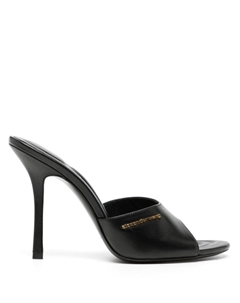 Мюли Lucienne с логотипом, черный Alexander wang