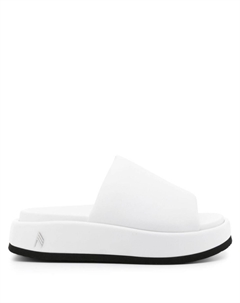 Шлепанцы Mia на платформе, белый The attico