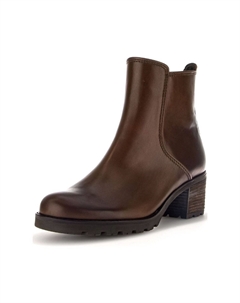 Кожаные ботильоны, коричневый Gabor