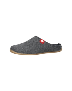 Войлочные тапочки - швейцарский крест, антрацит Living kitzbuhel