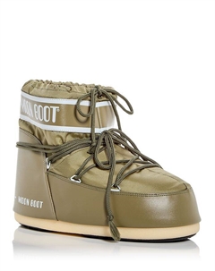 Мужские низкие ботинки Icon для холодной погоды, коричневый/бежевый Moon boot