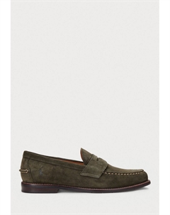 Слипоны ALSTON SUEDE PENNY LOAFER, оливковый Polo ralph lauren