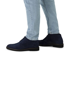 Классические ботильоны, синий Manfield