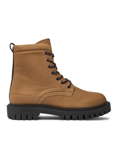 Ботинки на шнуровке Casual Hilfiger Chunk Z Nbk Boot FM0FM05149, коричневый Tommy hilfiger