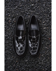 Лоферы с плетением, черный H&m