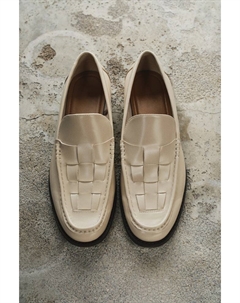 Лоферы с плетением, бежевый H&m