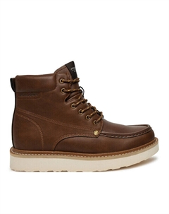 Ботинки на шнуровке Jfwarchway Pu Moc Boot Lace-Up Boots 12257971, коричневый Jack & jones