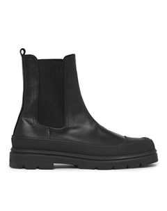 Классические ботильоны Chelsea Boot High HM0HM01215, черный Calvin klein