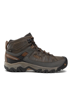 Треккинговые кроссовки Targhee III Mid Wp 1017787, зеленый Keen