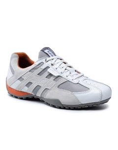 Полуботинки U Snake K U4207K 08514 C1405, серый Geox