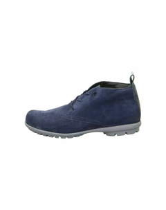 Ботильоны на шнуровке KONG, синий Think