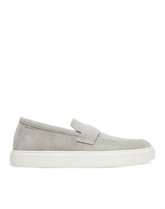 Полуботинки Moccasin Sue Unlined HM0HM01819, серый Calvin klein