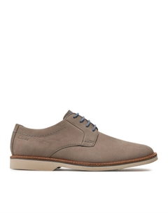 Полуботинки Atticus Ltlace, серый Clarks