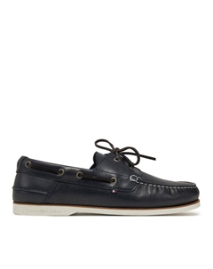 Полуботинки Th Boat Shoe Core Lth FM0FM05569, синий Tommy hilfiger