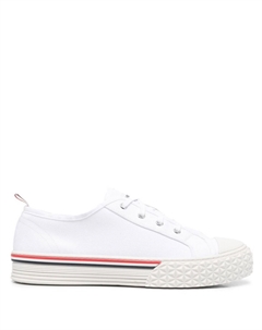 Кеды с отделкой в полоску, белый Thom browne