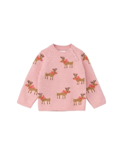 Вязаный свитер MIT RENTIER-MUSTER, цвет rosa S.oliver