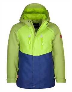 Функциональная куртка Nusfjord, цвет Grün/Dunkelblau Trollkids