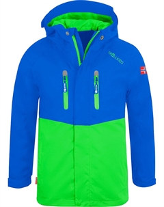 Функциональная куртка Nusfjord, цвет Grün/Blau Trollkids