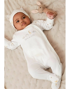 Шапка-бини BORN REGULAR FIT, цвет white Next