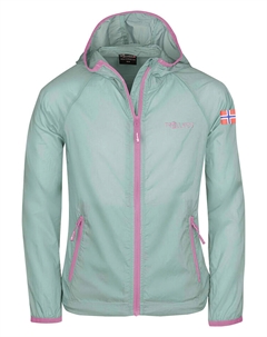 Функциональная куртка Windbreaker Fjell, зеленый Trollkids