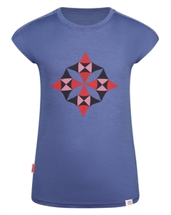 Спортивная футболка Funktionsshirt Senja, темно синий Trollkids