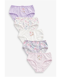 Набор из 5 пар трусиков Свинка Пеппа, фиолетовый Next