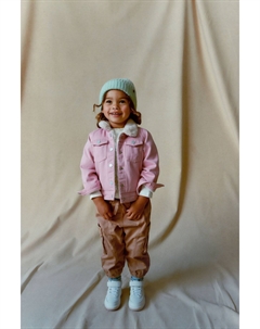 Брюки-карго с карманами, коричневый Next