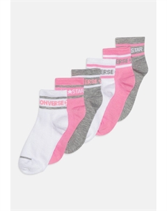 Носки WORDMARK ANKLE UNISEX 6 PACK, цвет pink Converse