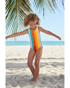 Купальник с декоративной строчкой, мультиколор Next