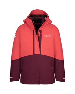 Функциональная куртка 3in1 Skanden, красный Trollkids