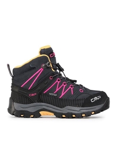 Треккинговые кроссовки Kids Rigel Mid Trekking Shoe Wp 3Q12944, черный Cmp