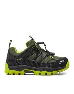 Треккинговые кроссовки Kids Rigel Low Trekking Wp 3Q54554, хаки Cmp