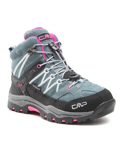 Треккинговые кроссовки Kids Rigel Mid Trekking Shoe Wp 3Q12944, серый Cmp